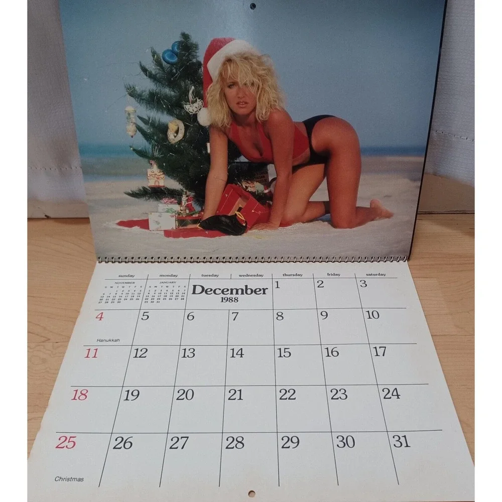 1988 Girls of Daytona Beach Florida Calendar‎ Bikinis Cars Bikes